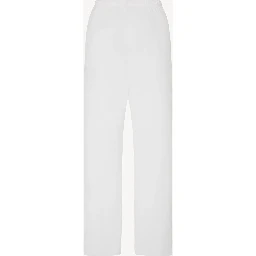 The Row Trousers White