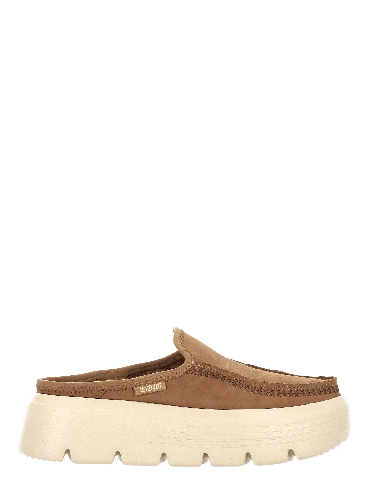 HEY DUDE Flat shoes Brown