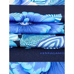 Ferragamo Scarfs Blue/Azure