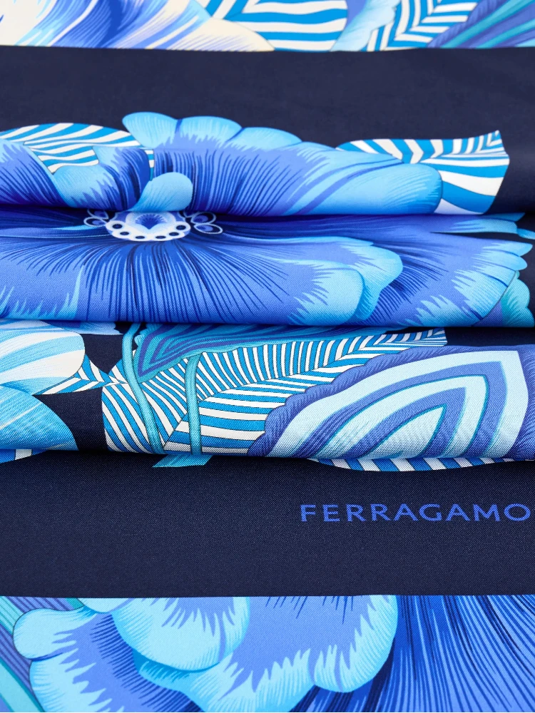 Ferragamo Scarfs Blue/Azure alternative