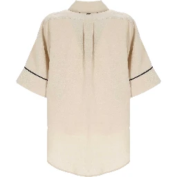 Agnona Shirts Beige