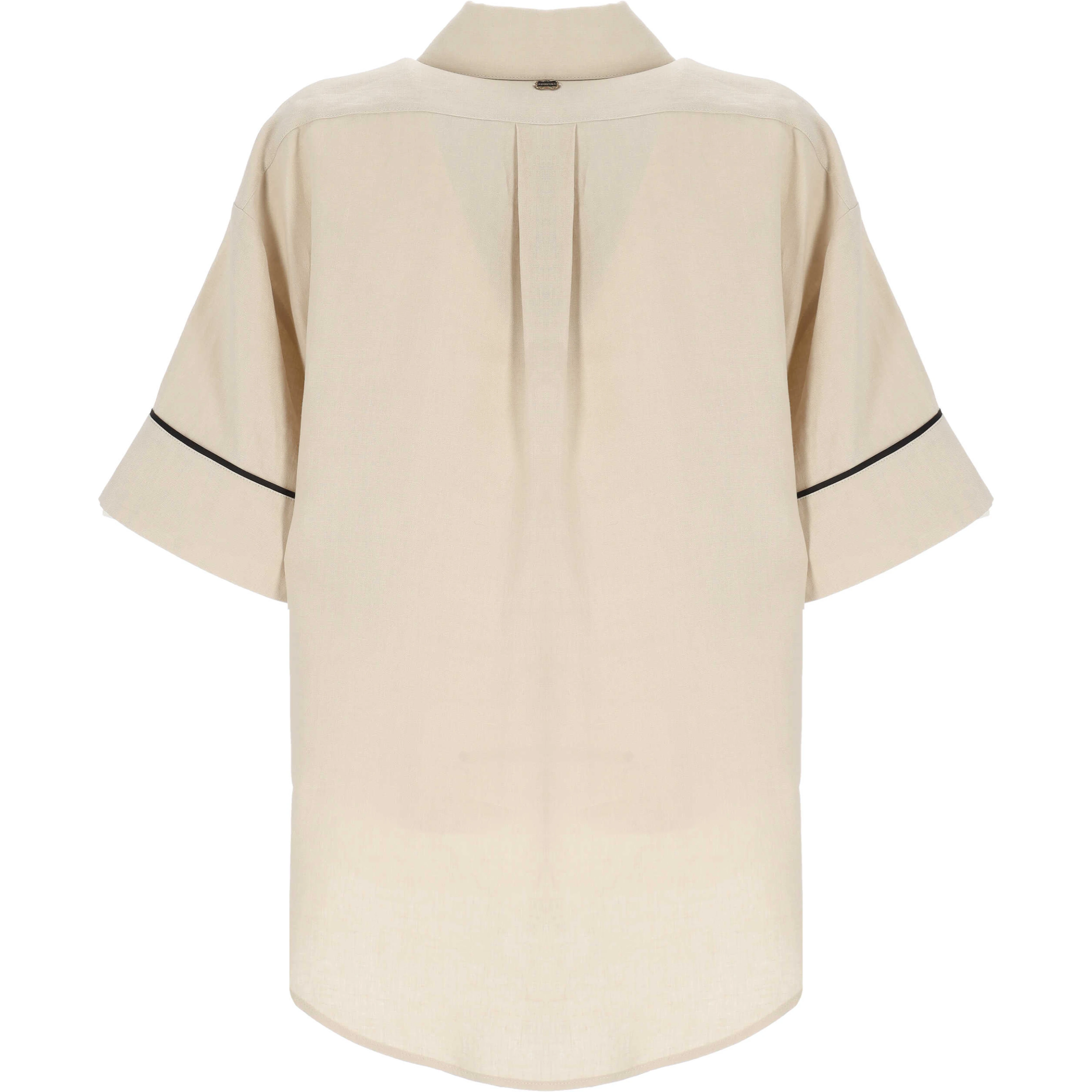 Agnona Shirts Beige