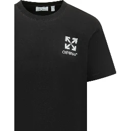 Off White T-shirts and Polos Black