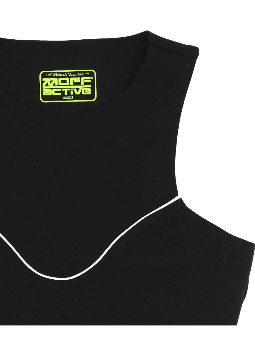 Off White Top Black