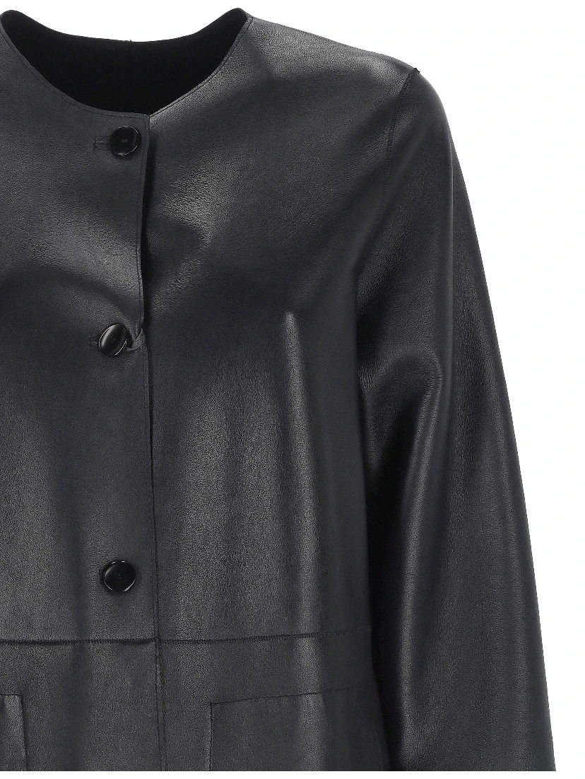THE JACKIE LEATHERS Coats Blue