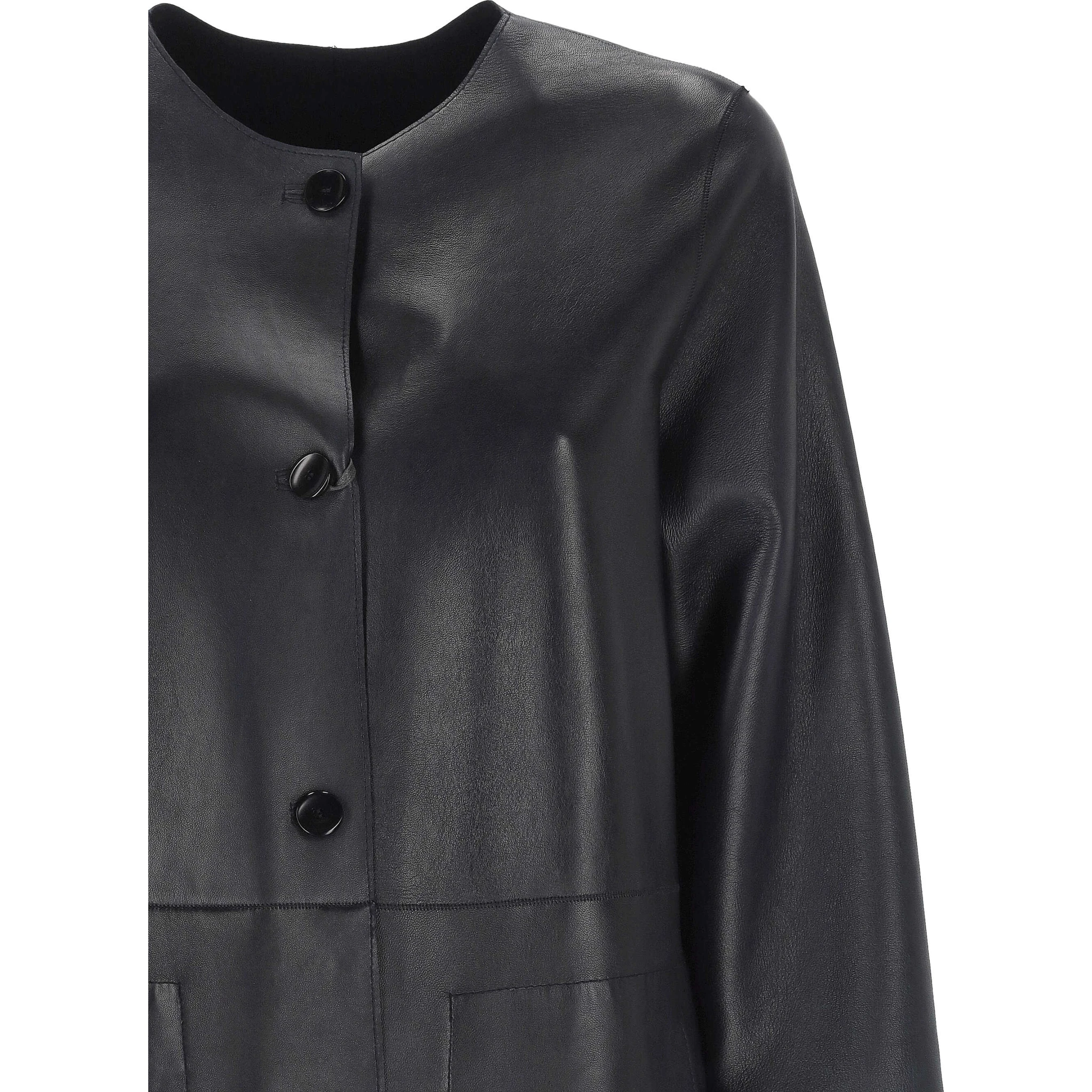 THE JACKIE LEATHERS Coats Blue