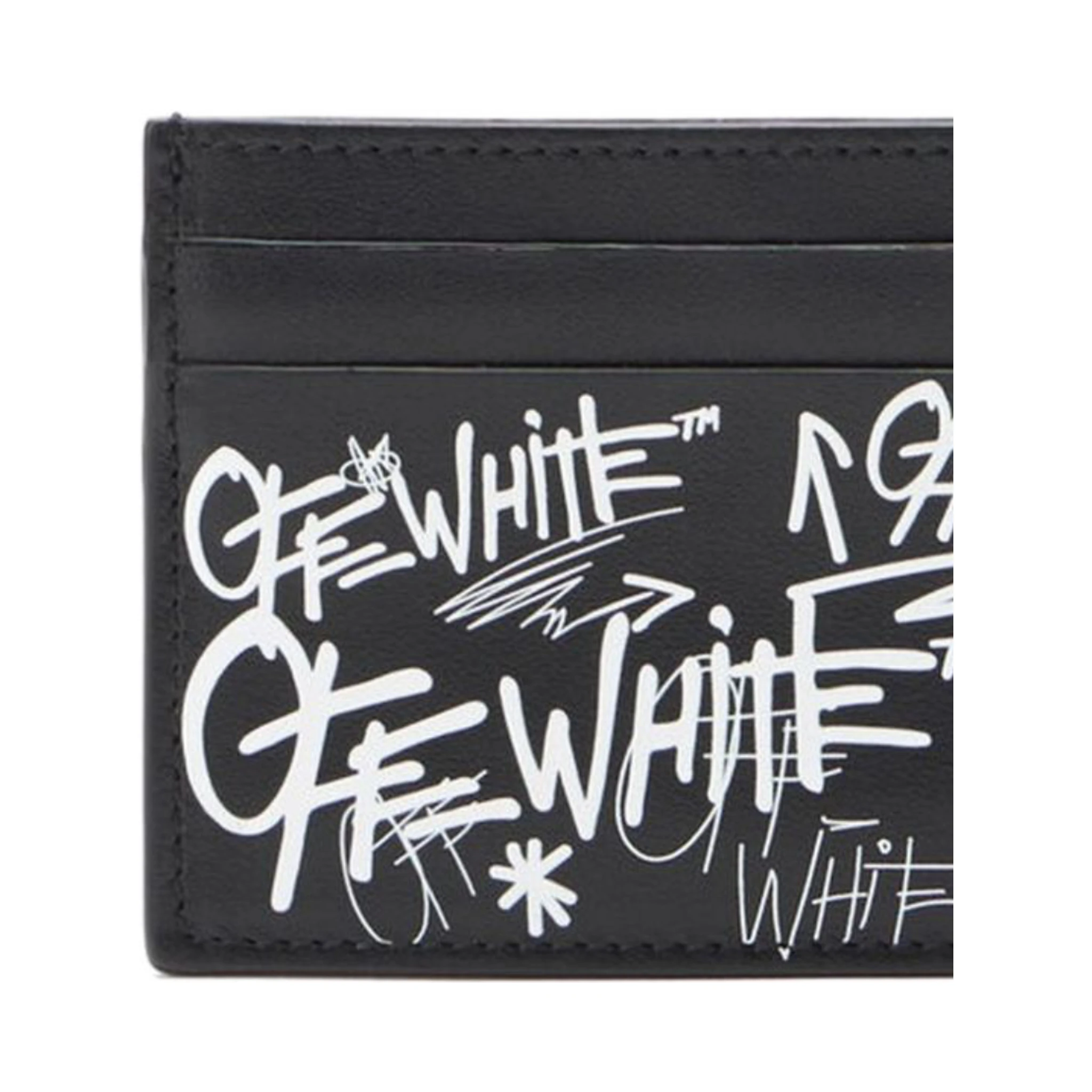 Off White Wallets Black