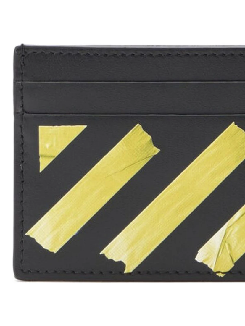 Off White Wallets Black