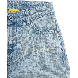 Off White Shorts Blue