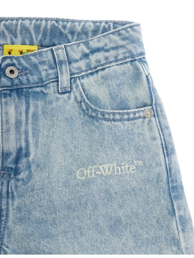 Off White Shorts Blue alternative