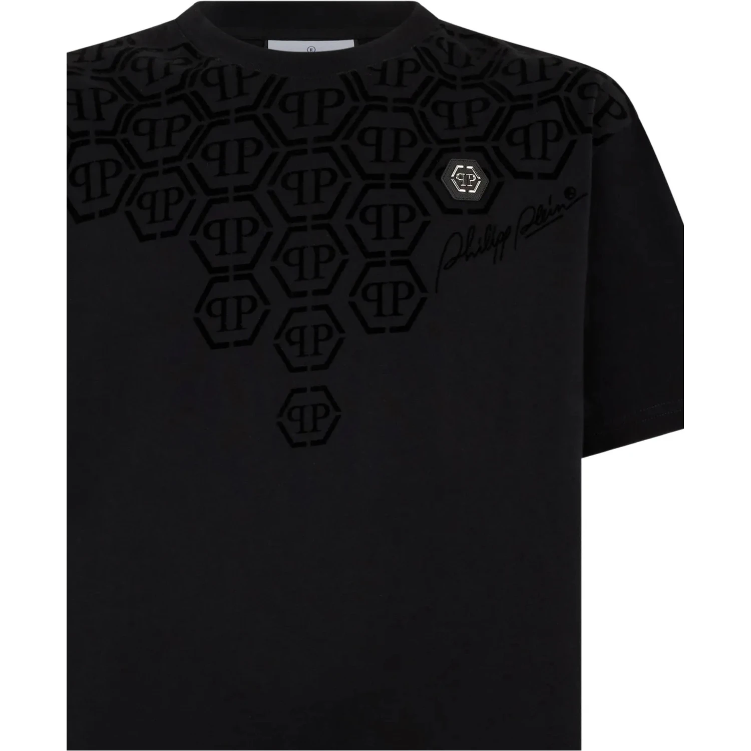 Philipp Plein T-shirts and Polos Black