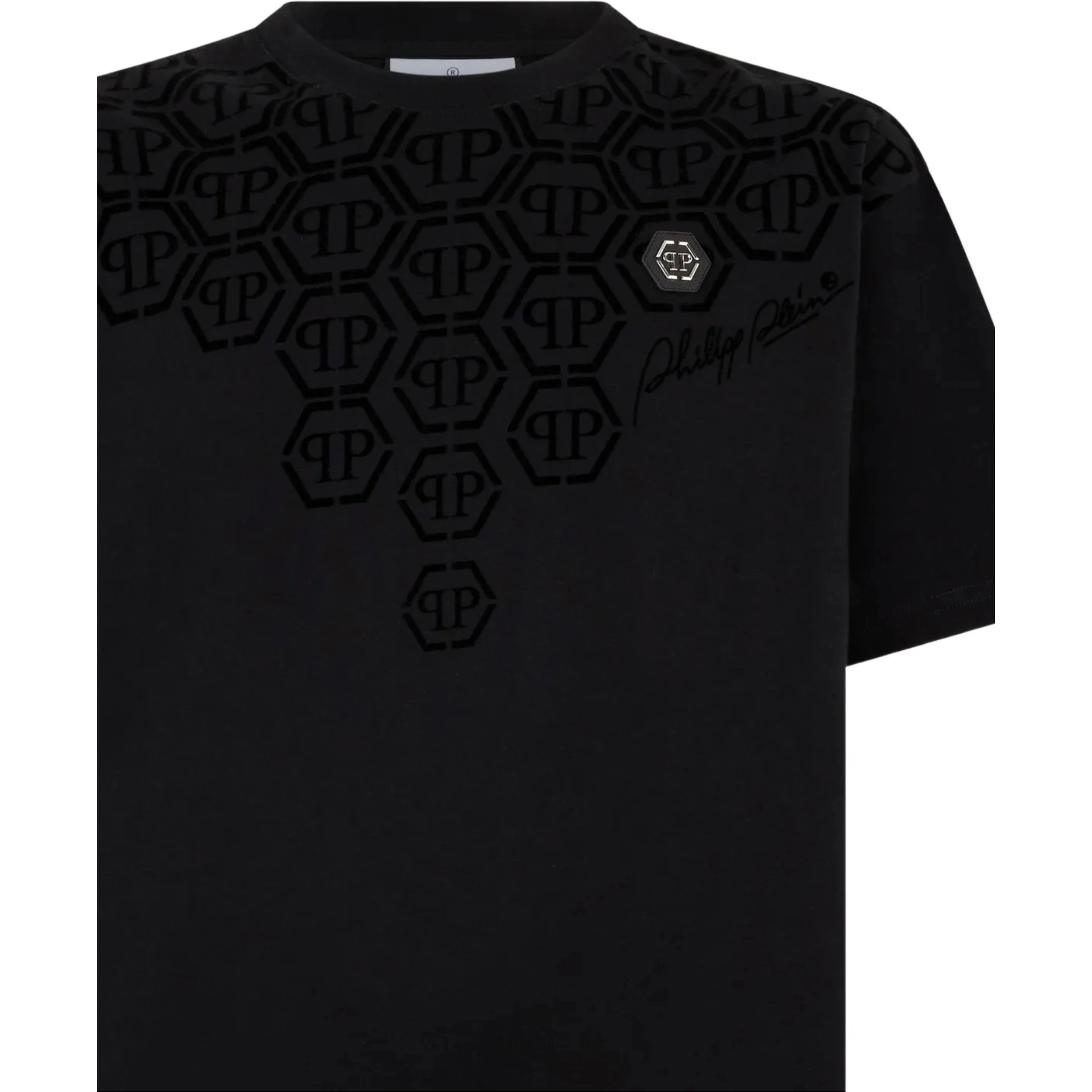Philipp Plein T-shirts and Polos Black