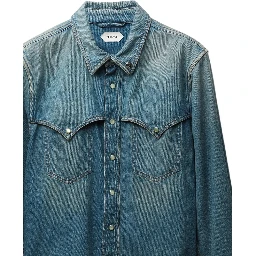 Versace Shirts Vintage Blue
