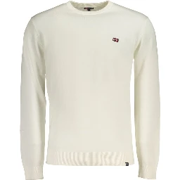 White Cotton Sweatshirt