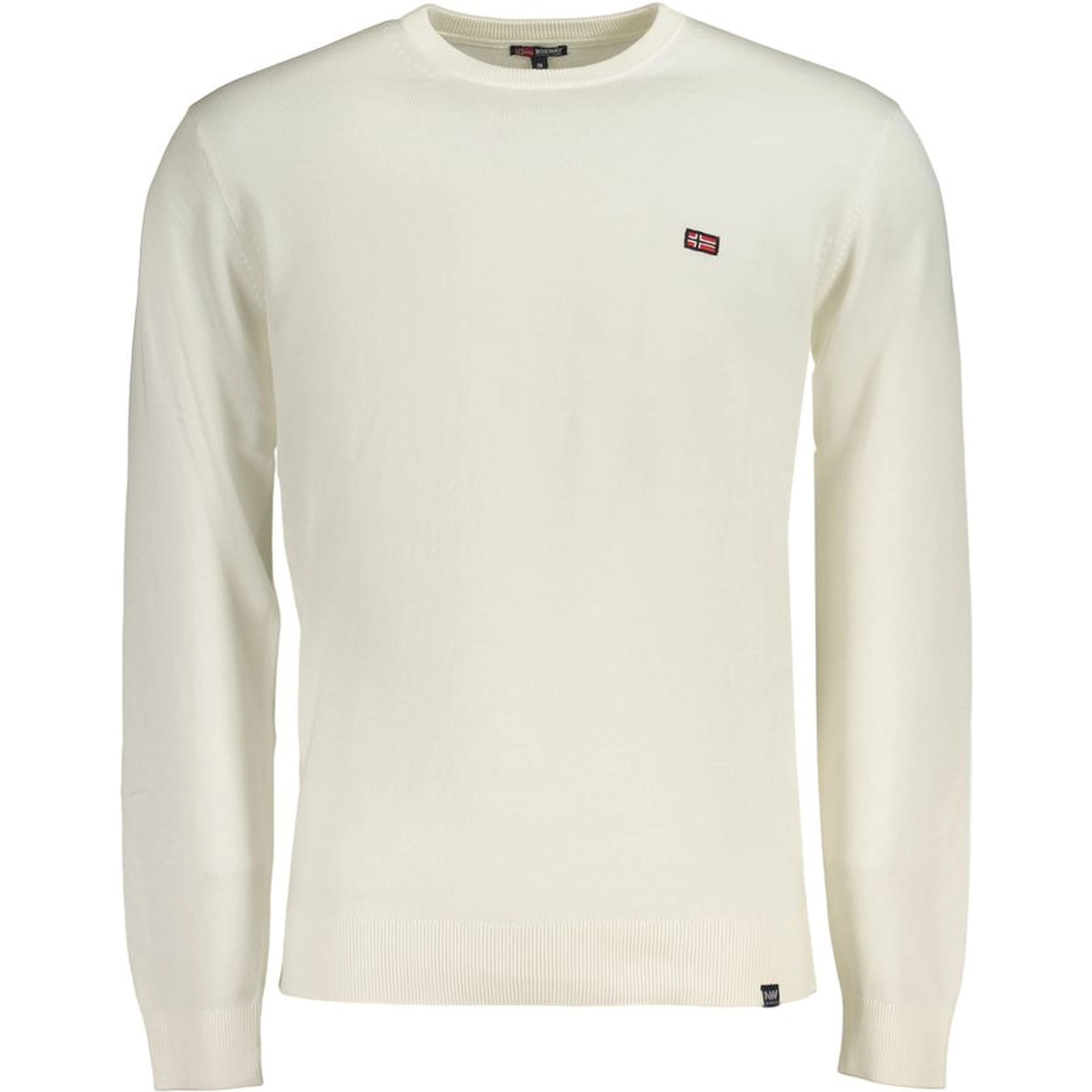 White Cotton Sweatshirt
