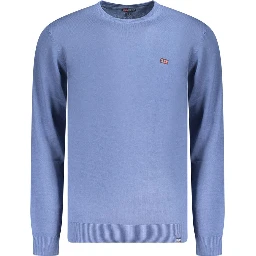 Blue Cotton Sweatshirt