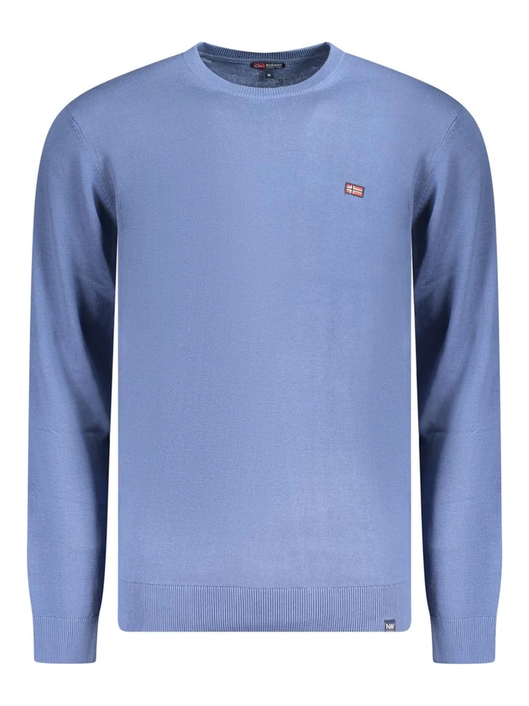 Blue Cotton Sweatshirt