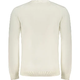 White Cotton Sweatshirt