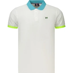 White Cotton Polo Shirt