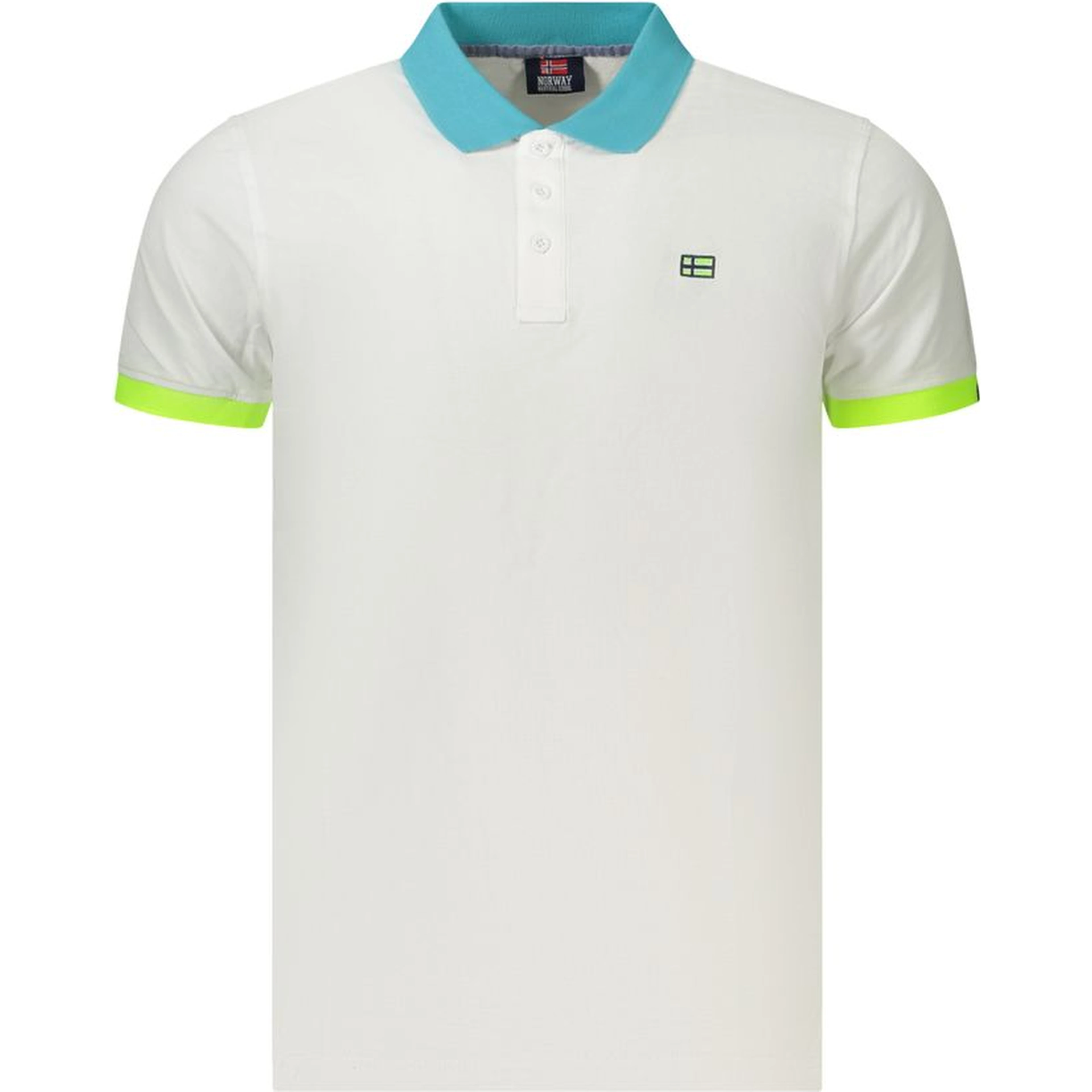 White Cotton Polo Shirt