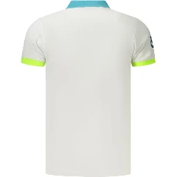 White Cotton Polo Shirt