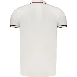 White Cotton Polo Shirt