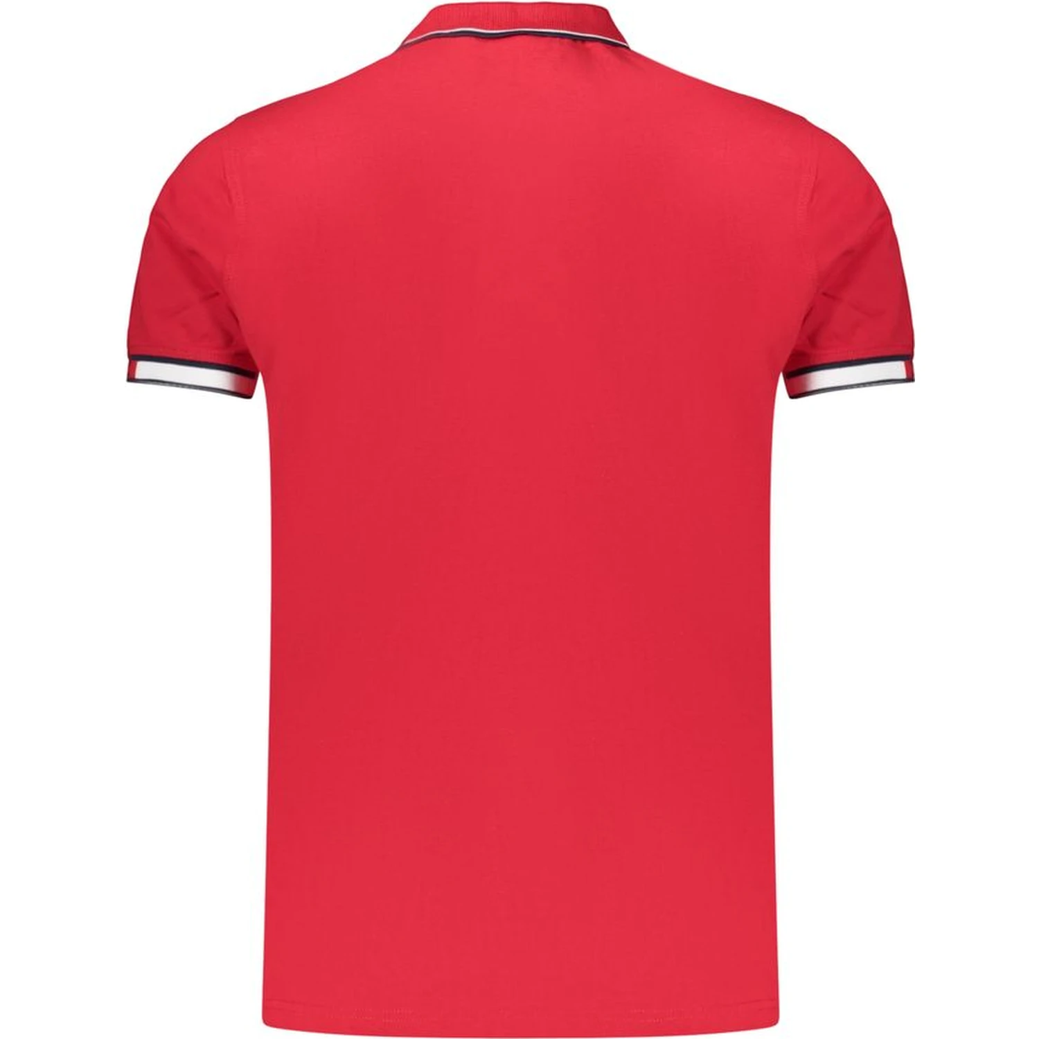 Red Cotton Polo Shirt