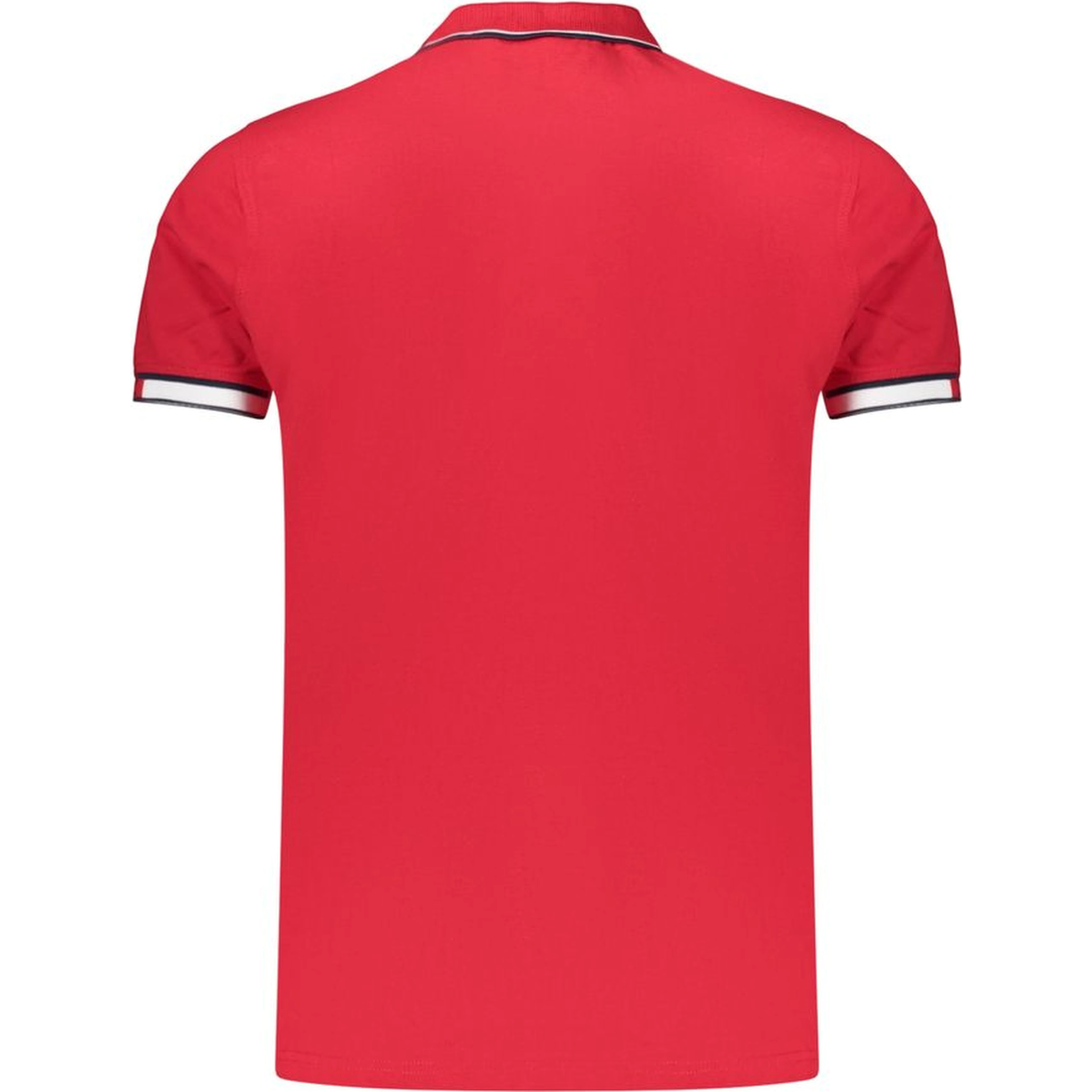 Red Cotton Polo Shirt