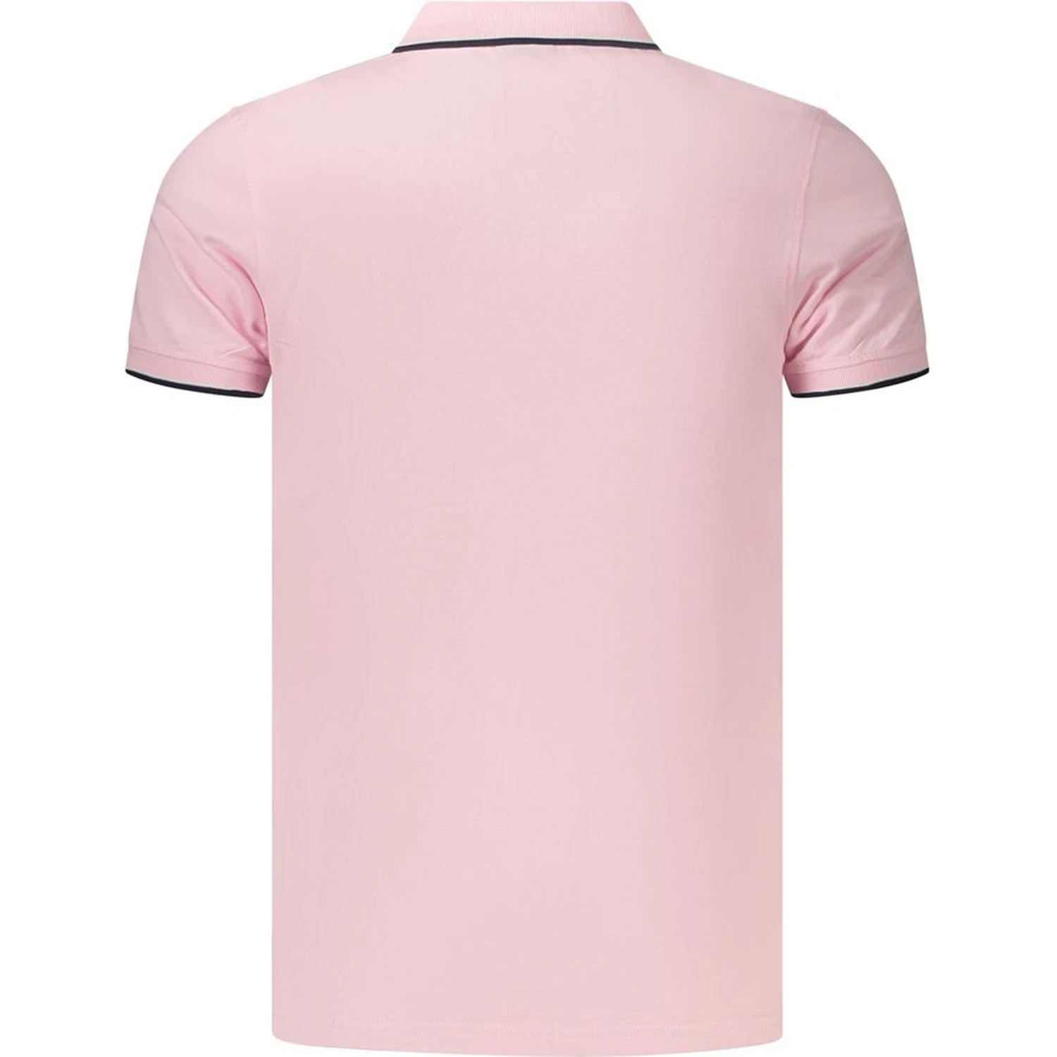 Pink Cotton Polo Shirt