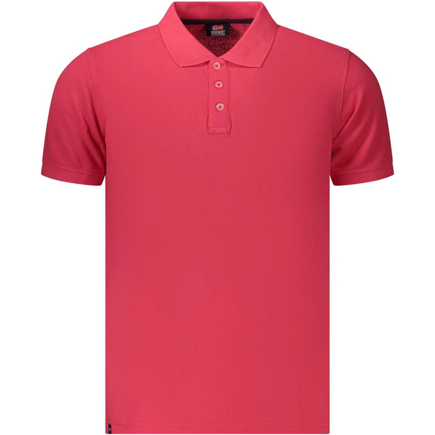 Red Cotton Polo Shirt