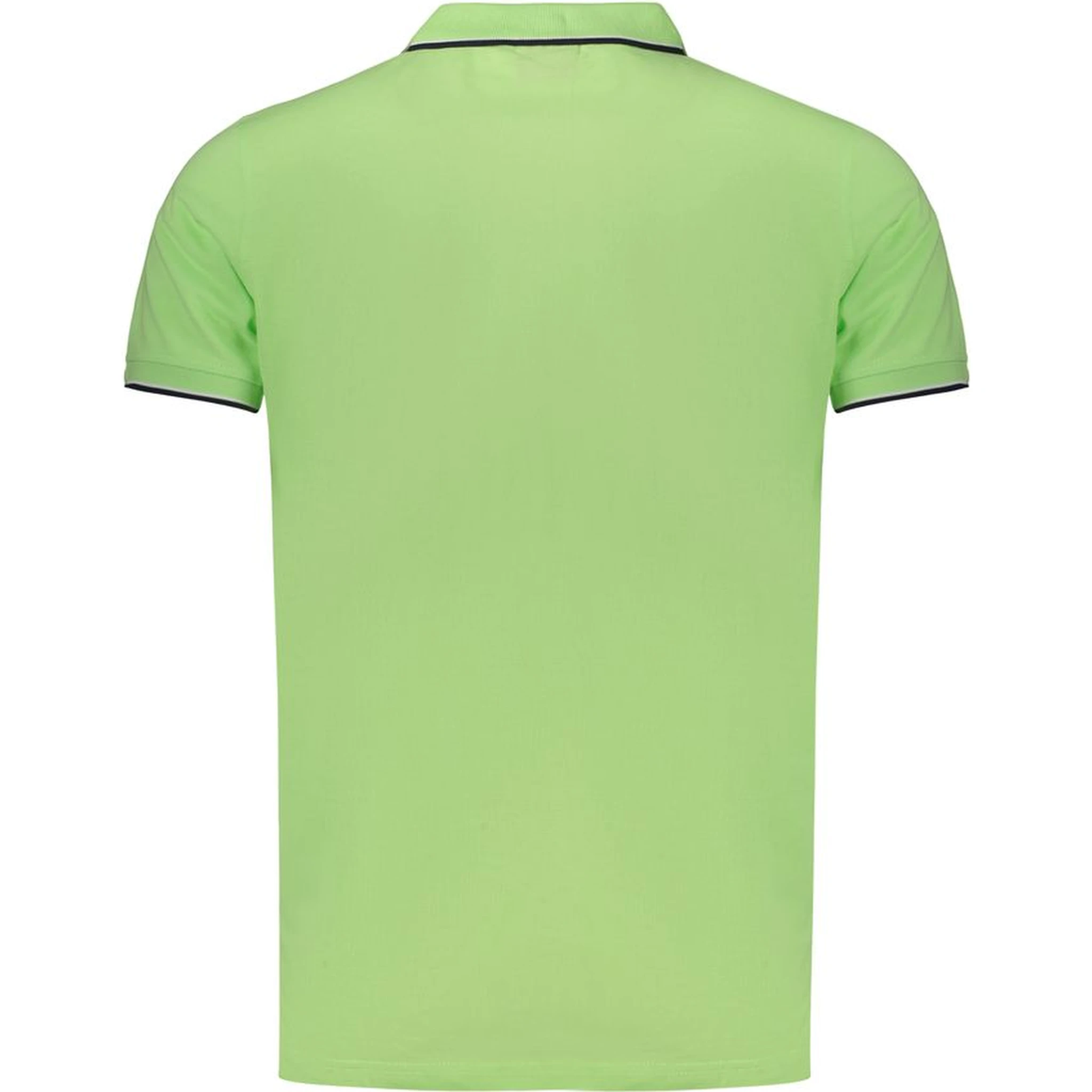 Green Cotton Polo Shirt