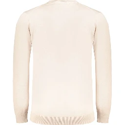 Beige Cotton Sweatshirt