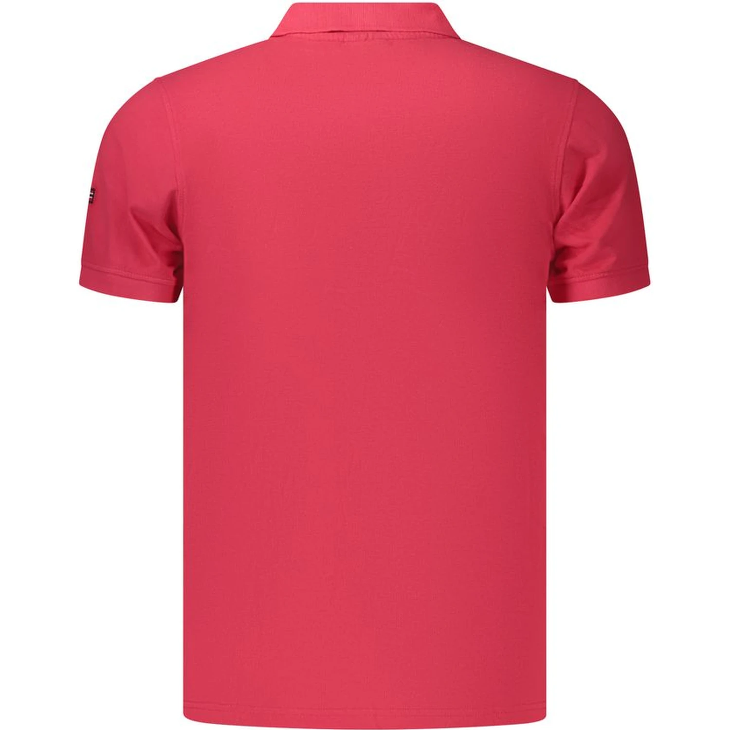 Red Cotton Polo Shirt