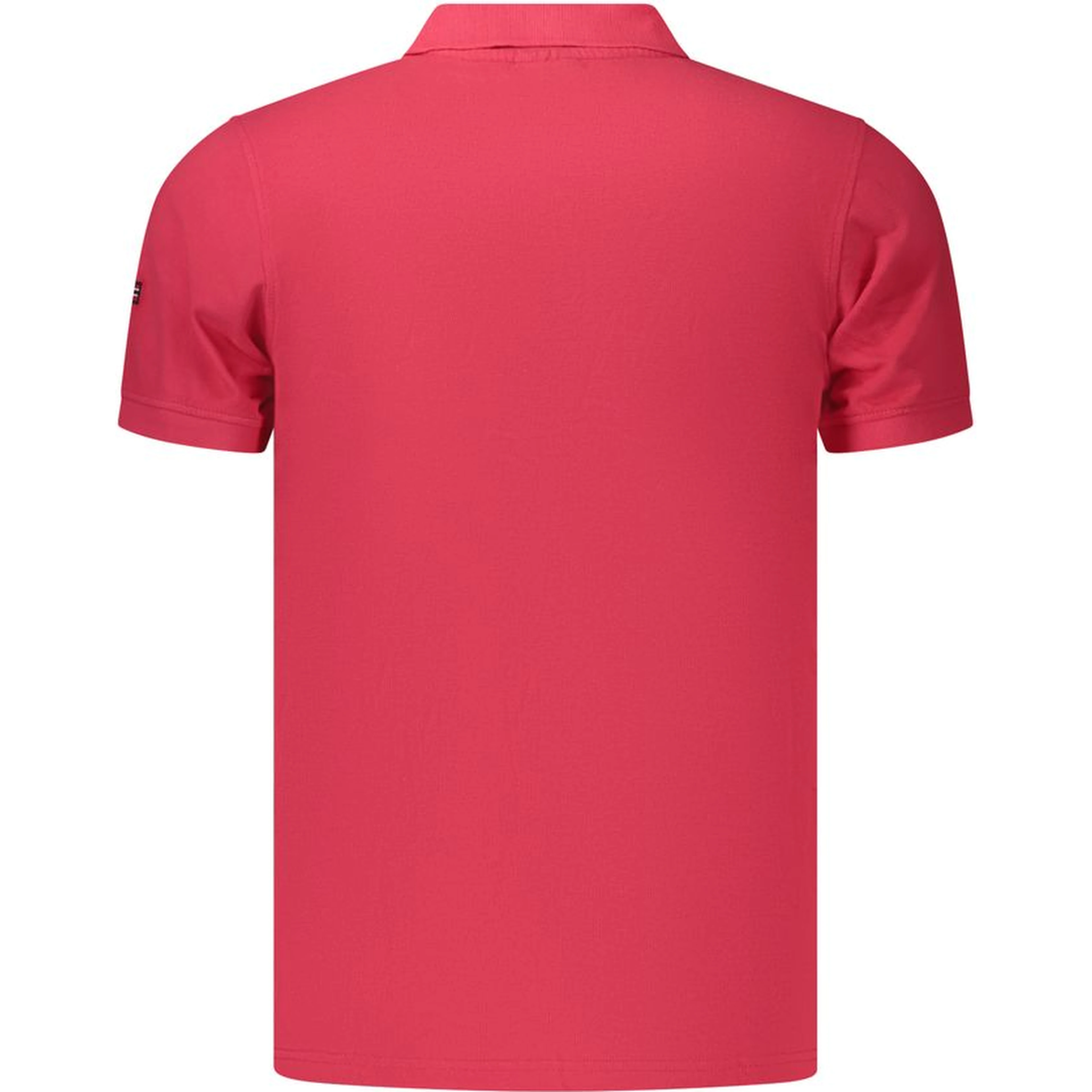 Red Cotton Polo Shirt