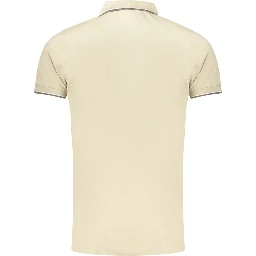 Beige Cotton Polo Shirt