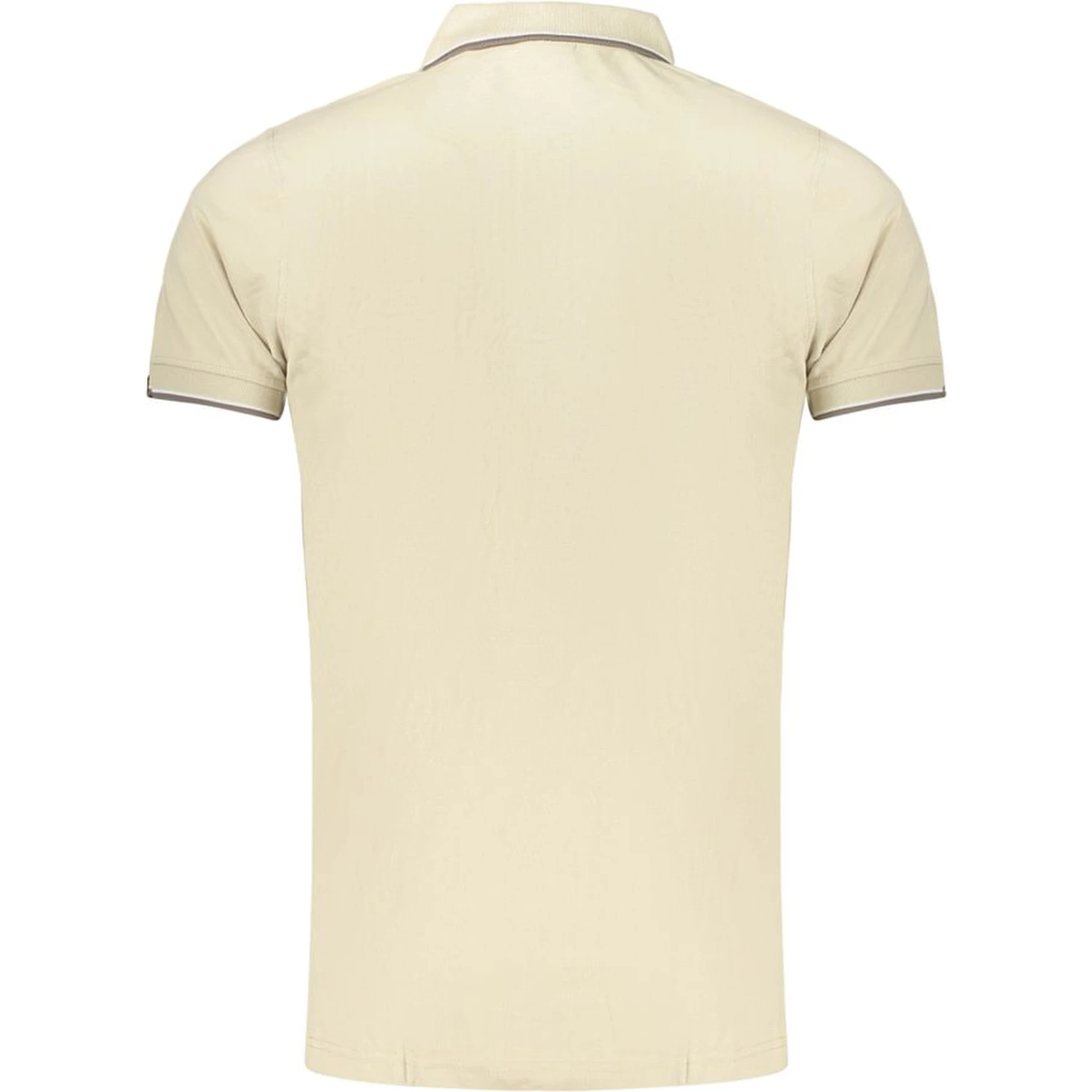 Beige Cotton Polo Shirt