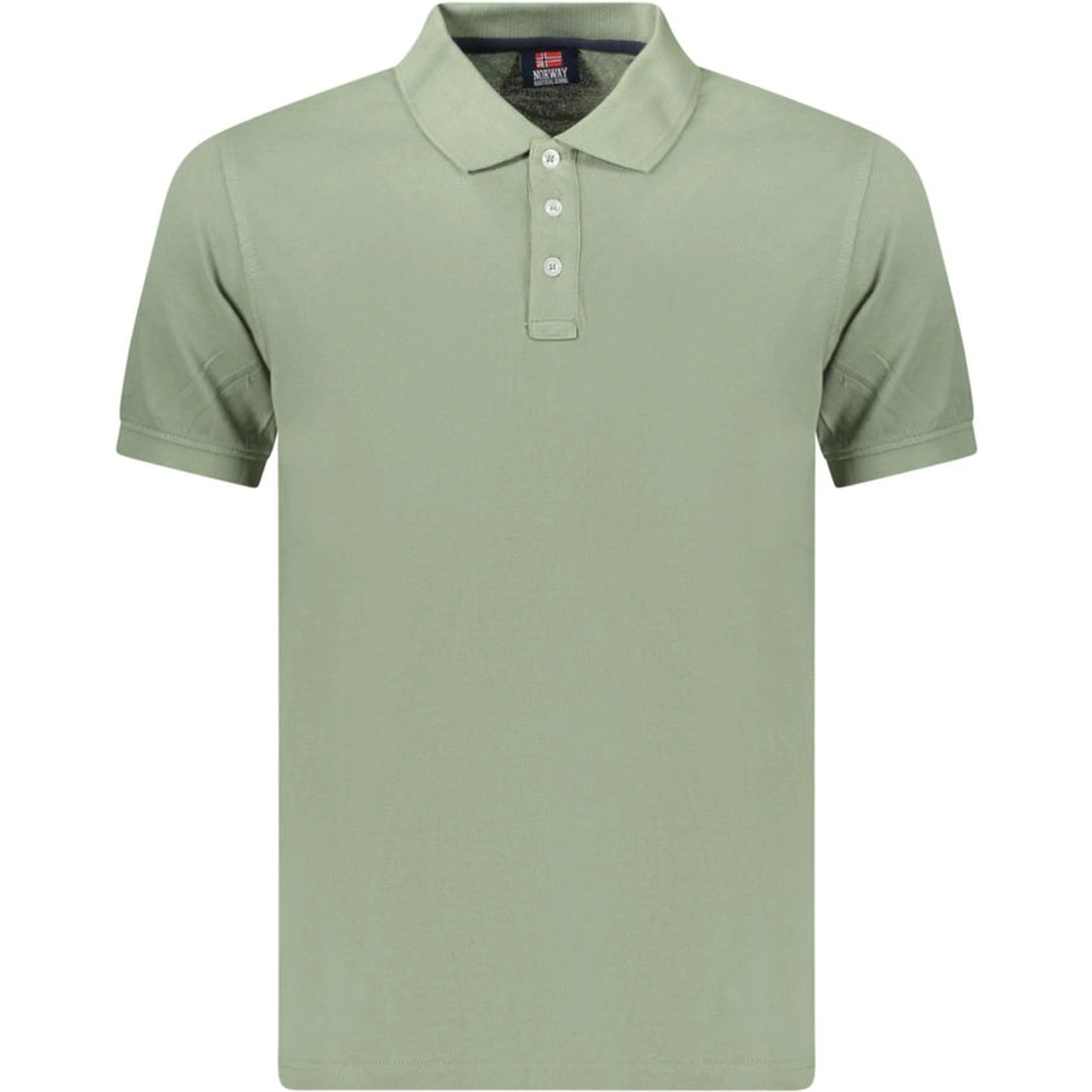 Green Cotton Polo Shirt