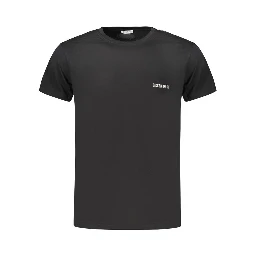 Black Cotton T-Shirt
