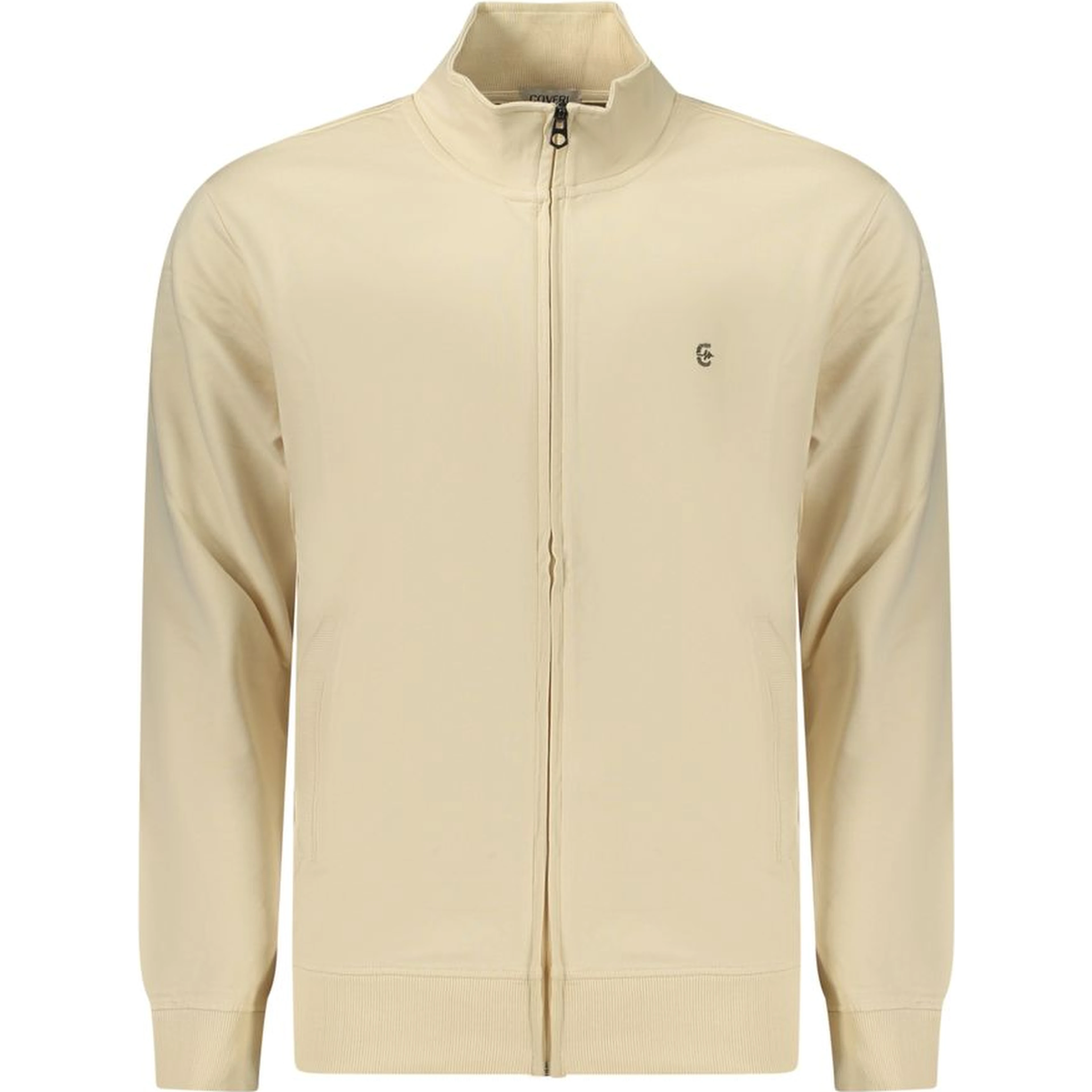 Beige Cotton Sweatshirt