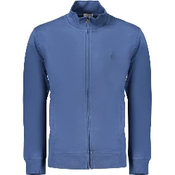 Blue Cotton Sweatshirt