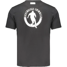 Black Cotton T-Shirt