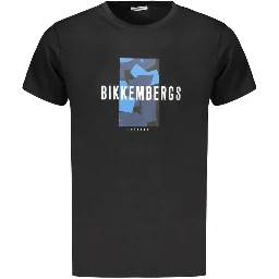 Black Cotton T-Shirt