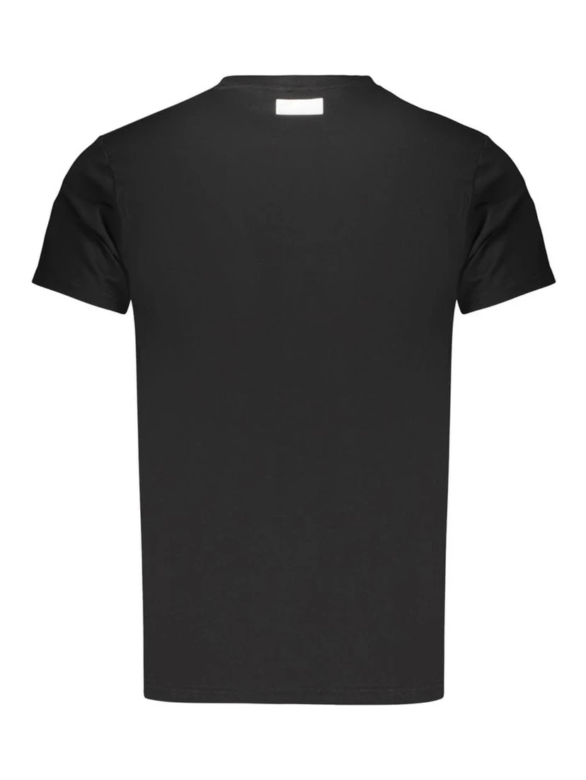 Black Cotton T-Shirt