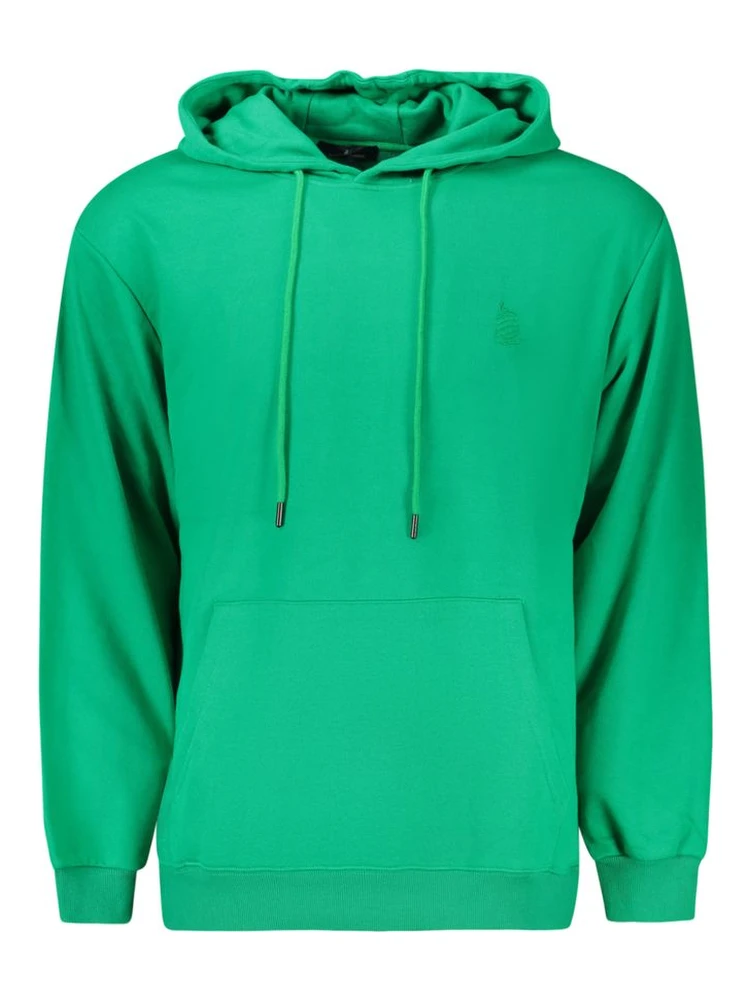 Green Cotton Sweatshirt
