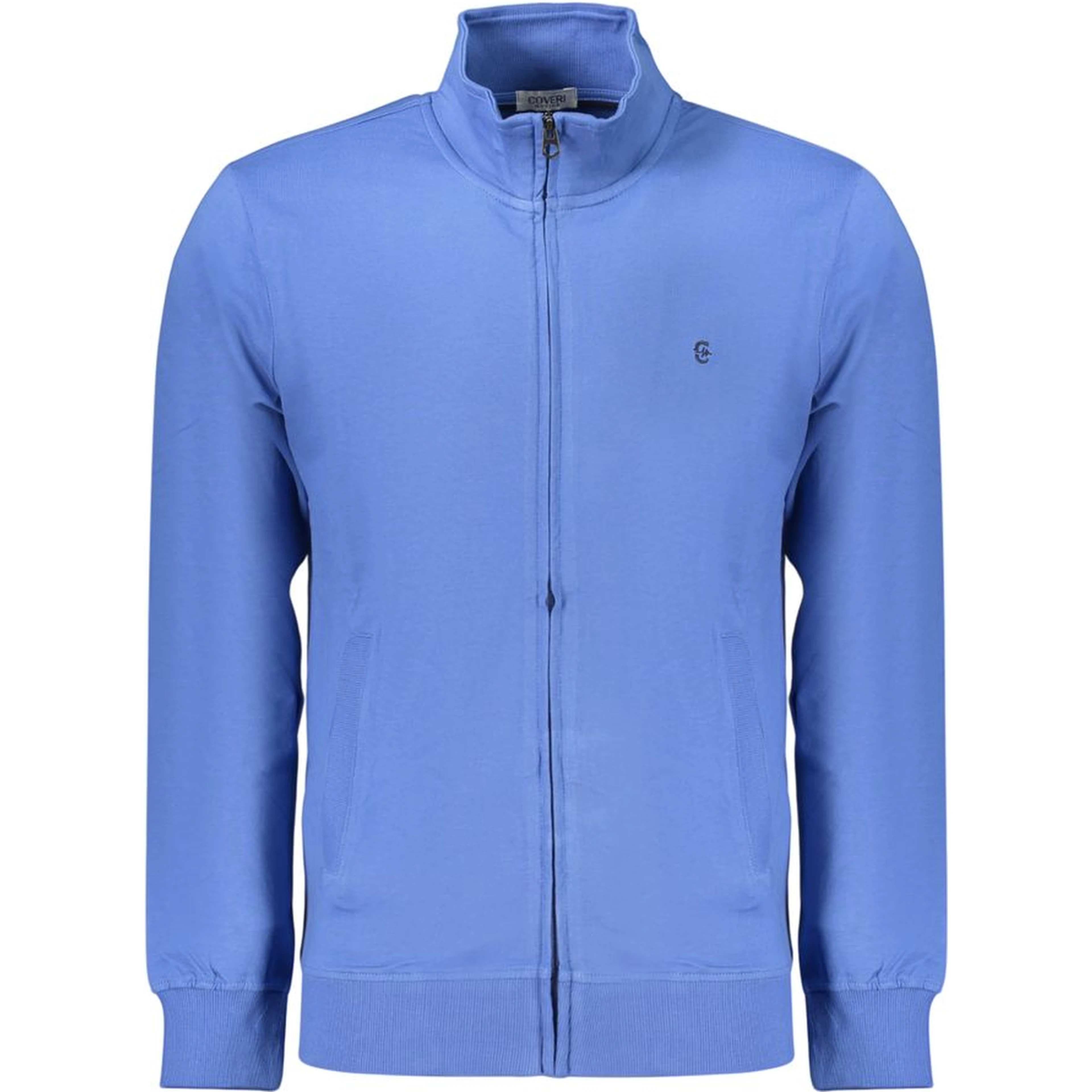 Blue Cotton Sweatshirt