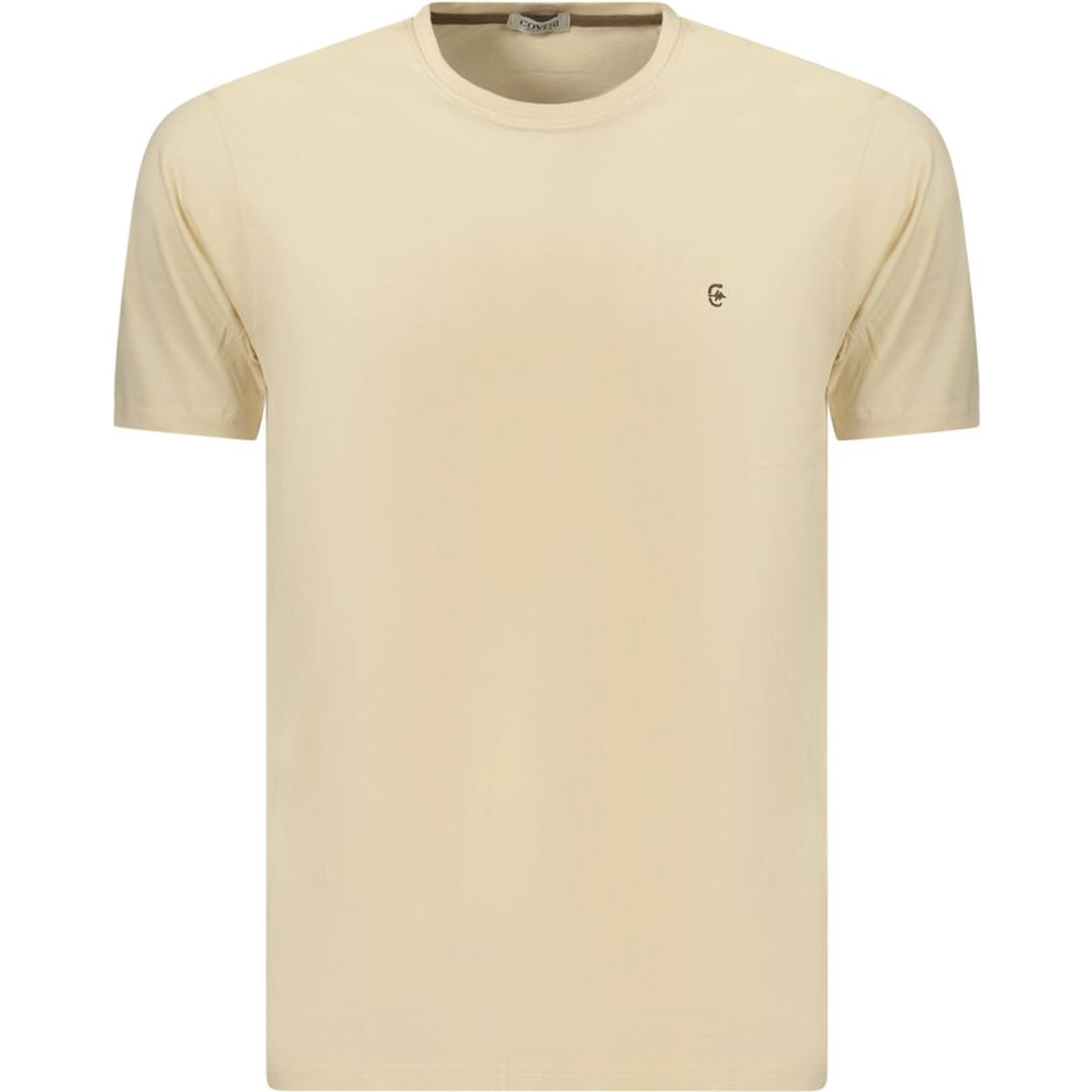Beige Cotton T-Shirt
