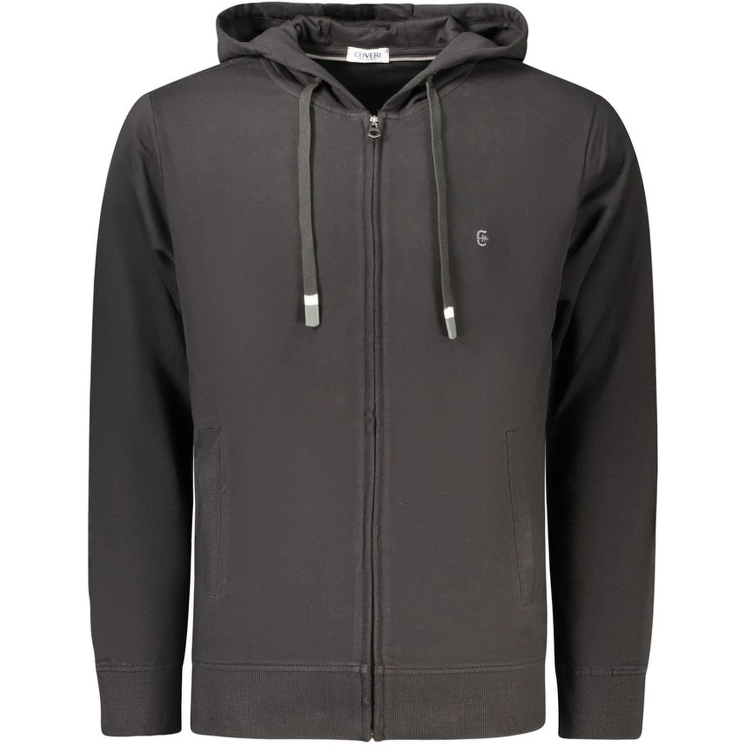 Black Cotton Sweatshirt