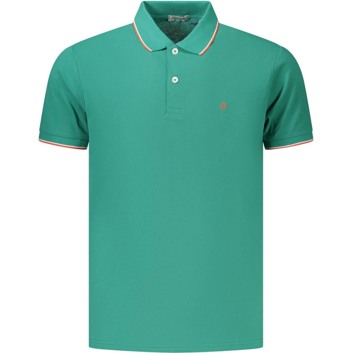 Green Cotton Polo Shirt