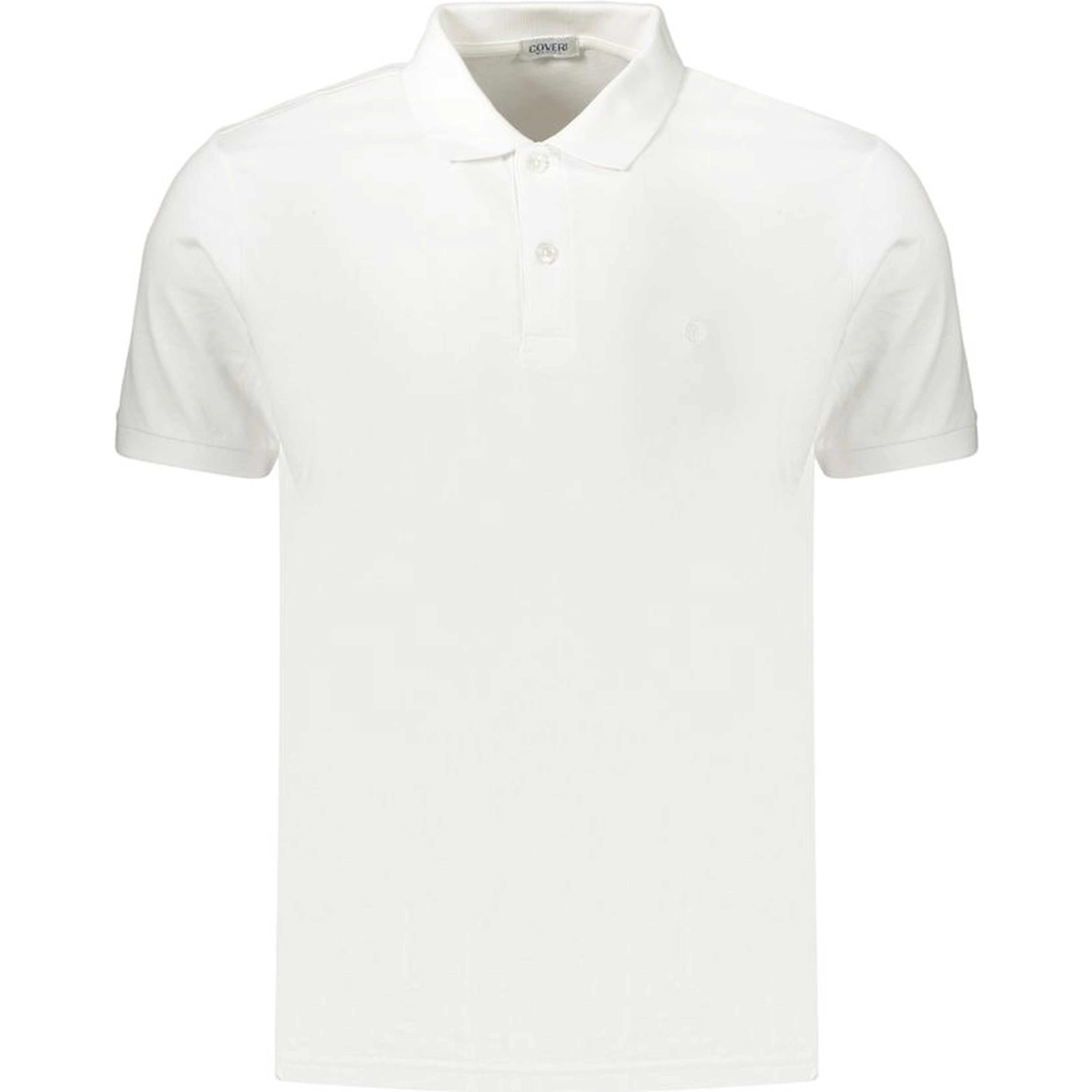 White Cotton Polo Shirt