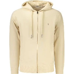 Beige Cotton Sweatshirt